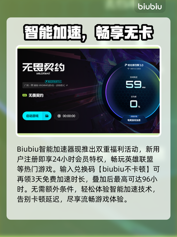 💥无畏契约加速器选哪个？开枪不卡帧秘籍！🎮截图4