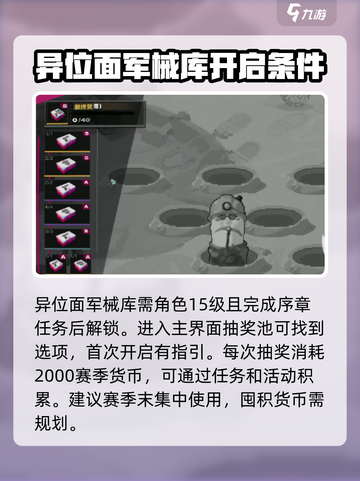 七日世界异位面军械库有什么介绍截图3