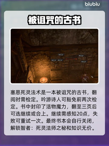 博德之门3🔥塞恩死灵法术详细攻略📍截图4