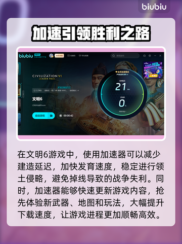 文明6🔥加速器推荐，让你畅玩无阻！🎮截图4