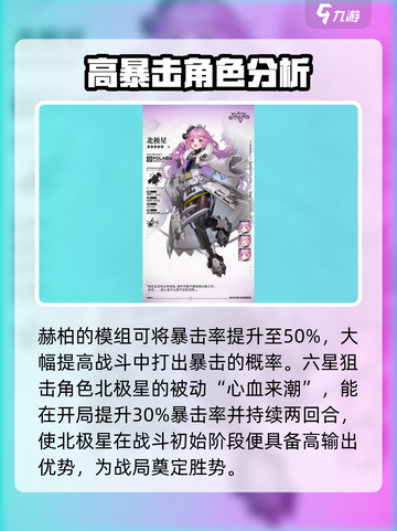 银河境界线：六星狙击角色大揭秘💥🔥截图5