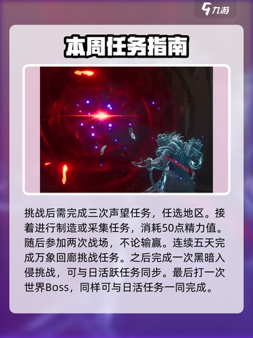 塔瑞斯世界🔥每日每周必做任务清单！🚀截图5