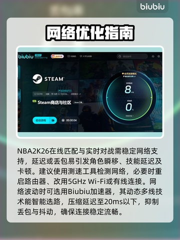 🎮NBA2K26卡顿？一招解决超流畅！💥截图3