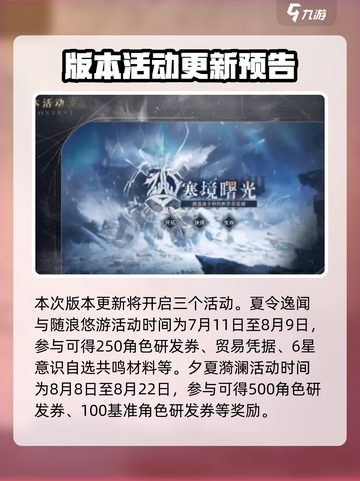 战双帕弥什4.5周年庆更新内容介绍介绍截图5