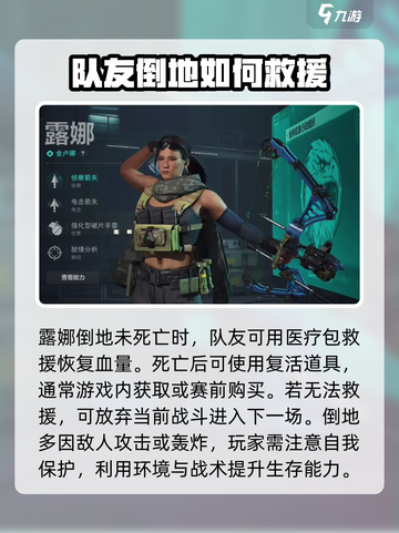 三角洲行动露娜倒地怎么办介绍截图2