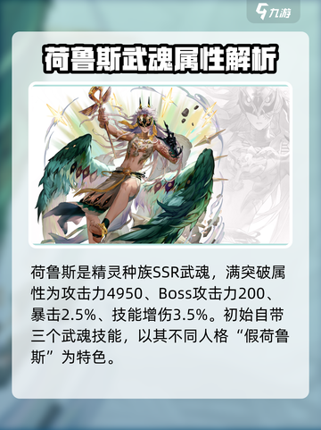 剑与骑士团🔥荷鲁斯技能全解析，超强攻略来了！截图2