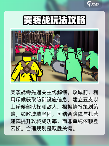 攻城模拟器🔥突袭战玩法操作全攻略！游戏技巧大公开🎉截图2