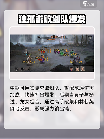 新射雕群侠传🔥青灵子最强阵容搭配🔥截图3