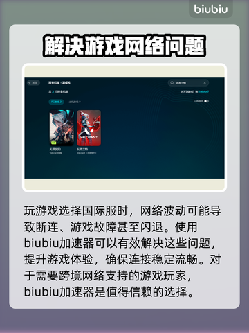 瓦罗兰特闪退？⚡用这款加速器稳如泰山！截图2