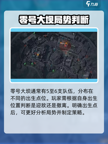 🔥三角洲行动零号大坝几队人线路规划💡游戏必备！截图2