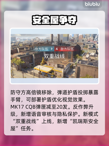 彩虹六号惊现史诗级更新！💥截图6