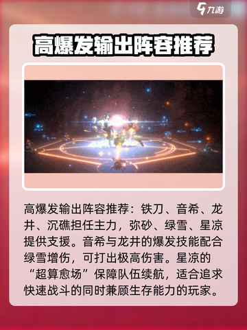 新月同行星凉配队🔥游戏名必备阵容✨截图4