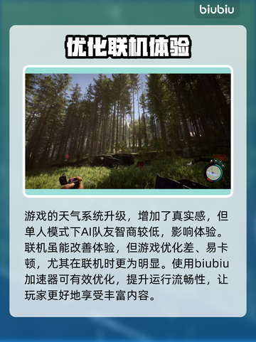 森林之子联机加速器推荐🔥联机必备⚡截图2