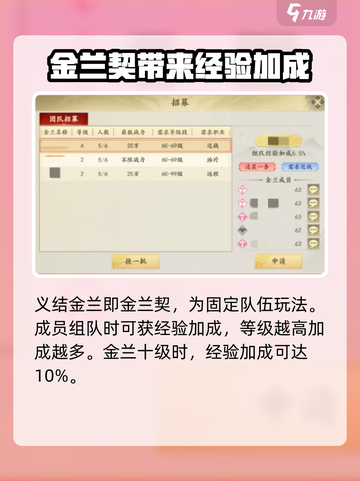 新天龙八部手游金兰怎么结介绍截图2