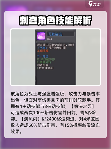 元气骑士前传刺客怎么样介绍截图2
