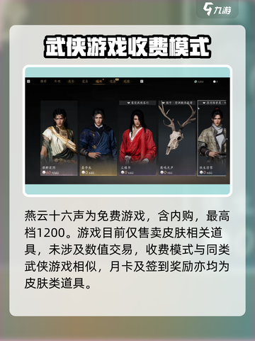 燕云十六声💰：免费还是充钱？真相大揭秘！🔥截图2