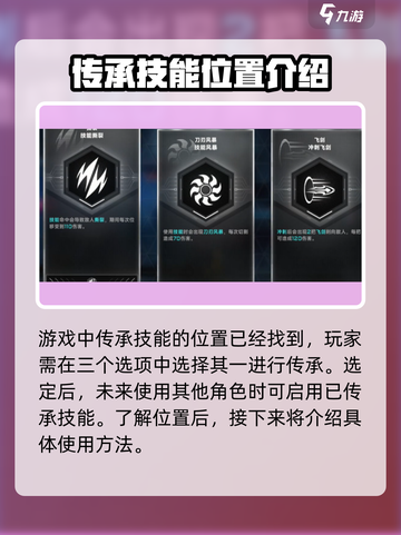 苍翼混沌效应传承技能在哪介绍截图3