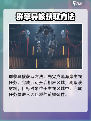 鸣潮⚡群孽异核刷取攻略💡玩家必看！截图2