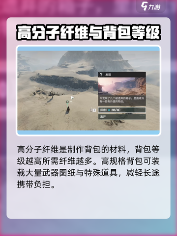 破碎之地高分子纤维有什么用介绍截图2
