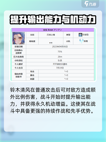 苍雾世界输出角色有哪些介绍截图5