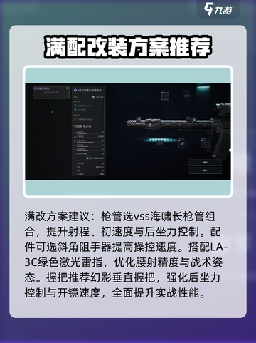 三角洲行动🔥VSS改装方案配件选择推荐🎉截图3
