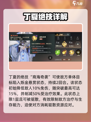 三国志幻想大陆2枭之歌丁夏强不强介绍截图3