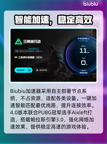 《三角洲行动加速器推荐！🚀人物卡顿秒解决》截图4