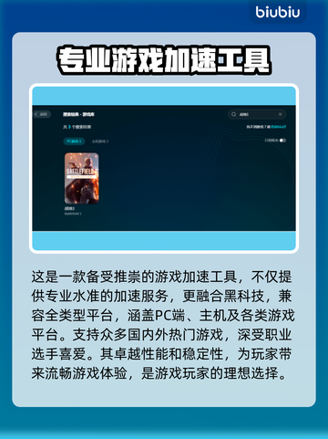 战地1卡顿🔥加速器下载推荐🚀截图4