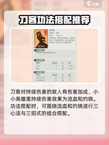 小小英雄刀客功法搭配推荐，助你称霸游戏💥🎮截图2