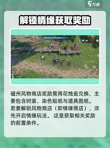 逆水寒手游💥磁州风物商店解锁攻略来啦！截图2