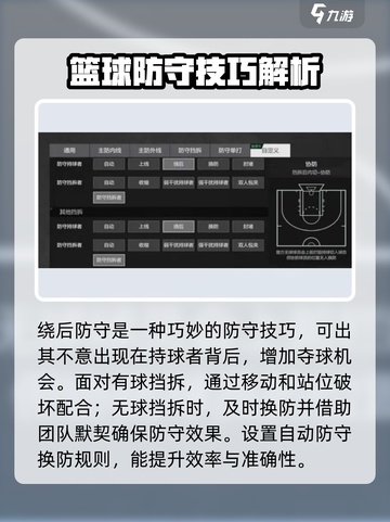 美职篮全明星防守策略有哪些介绍截图3