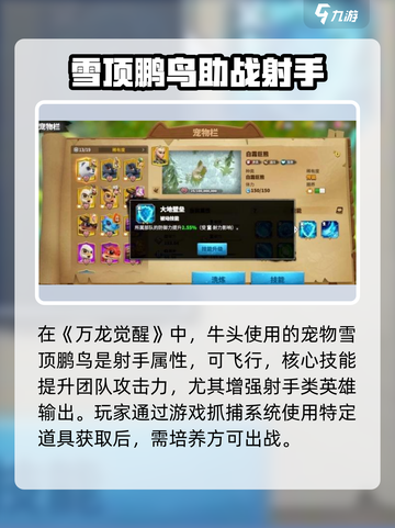 万龙觉醒🔥牛头宠物最佳搭配 Revealed！🎮截图2