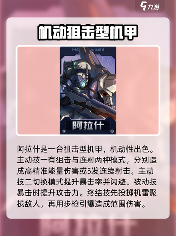 硬核机甲启示录机甲图鉴介绍截图4