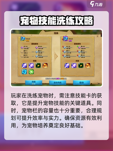 万龙觉醒宠物洗练攻略介绍截图4