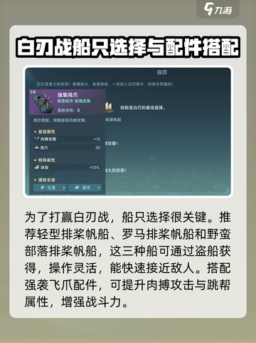 大航海时代传说白刃怎么打介绍截图2