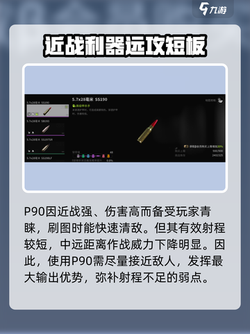 萤火突击P90🔥用什么子弹？游戏小白必看！截图3