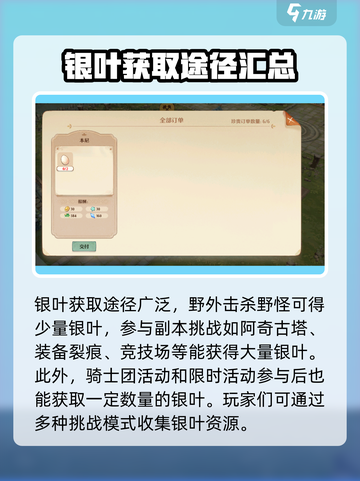 森之国度🔥银叶获取全攻略💎新手必看！截图2