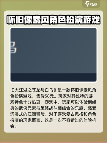 大江湖之苍龙与白鸟价格是多少介绍截图2