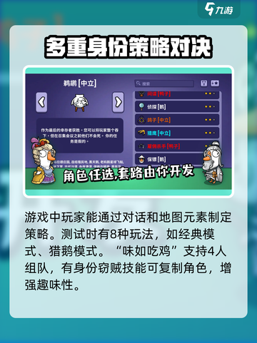 鹅鸭杀手游测试时间介绍截图3