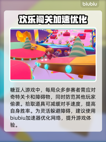 糖豆人加速器推荐💥，多区服加速神器🎉截图2