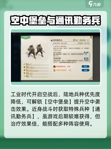 世界启元工业时代兵种大揭秘💥🔥截图4