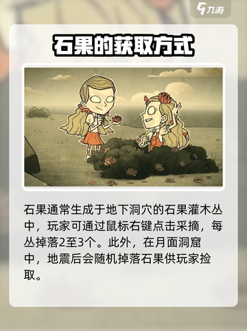 饥荒新家园🔥石果采摘技巧大公开！💎截图3