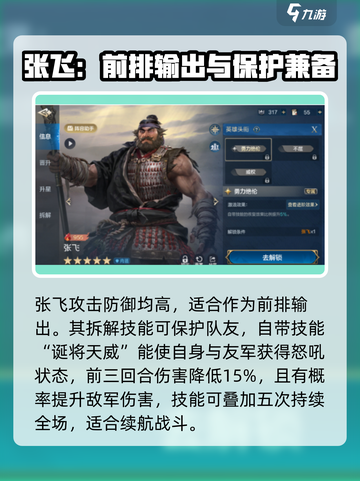 世界启元🔥张飞英雄超详细解析来了！💡截图2