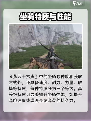《燕云十六声》坐骑大全🔥超全坐骑汇总！🐎截图3