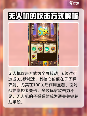 向僵尸开炮无人机技能介绍介绍截图2