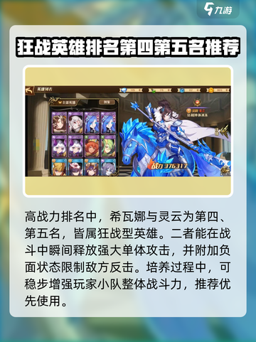 暗影战姬角色排行哪些强介绍截图5
