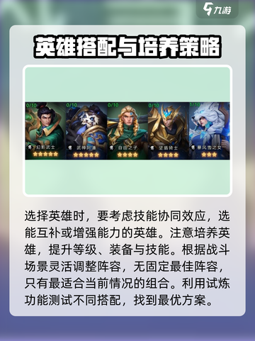 帝国与魔法最强🔥英雄阵容搭配攻略来啦！截图4