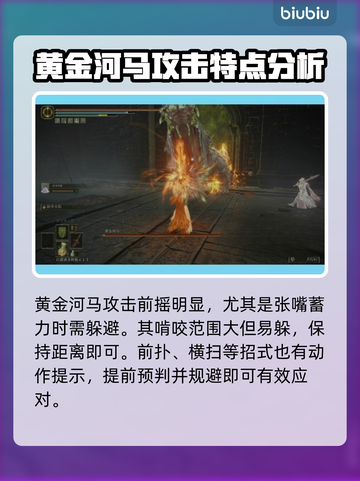 艾尔登法环：黄金河马打法🔥一招制胜！截图4