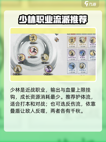 墨剑江湖0氪T0职业推荐介绍截图2