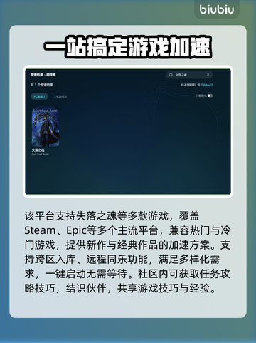 失落之魂延迟高？👉加速工具推荐，畅玩无忧！🎉截图4